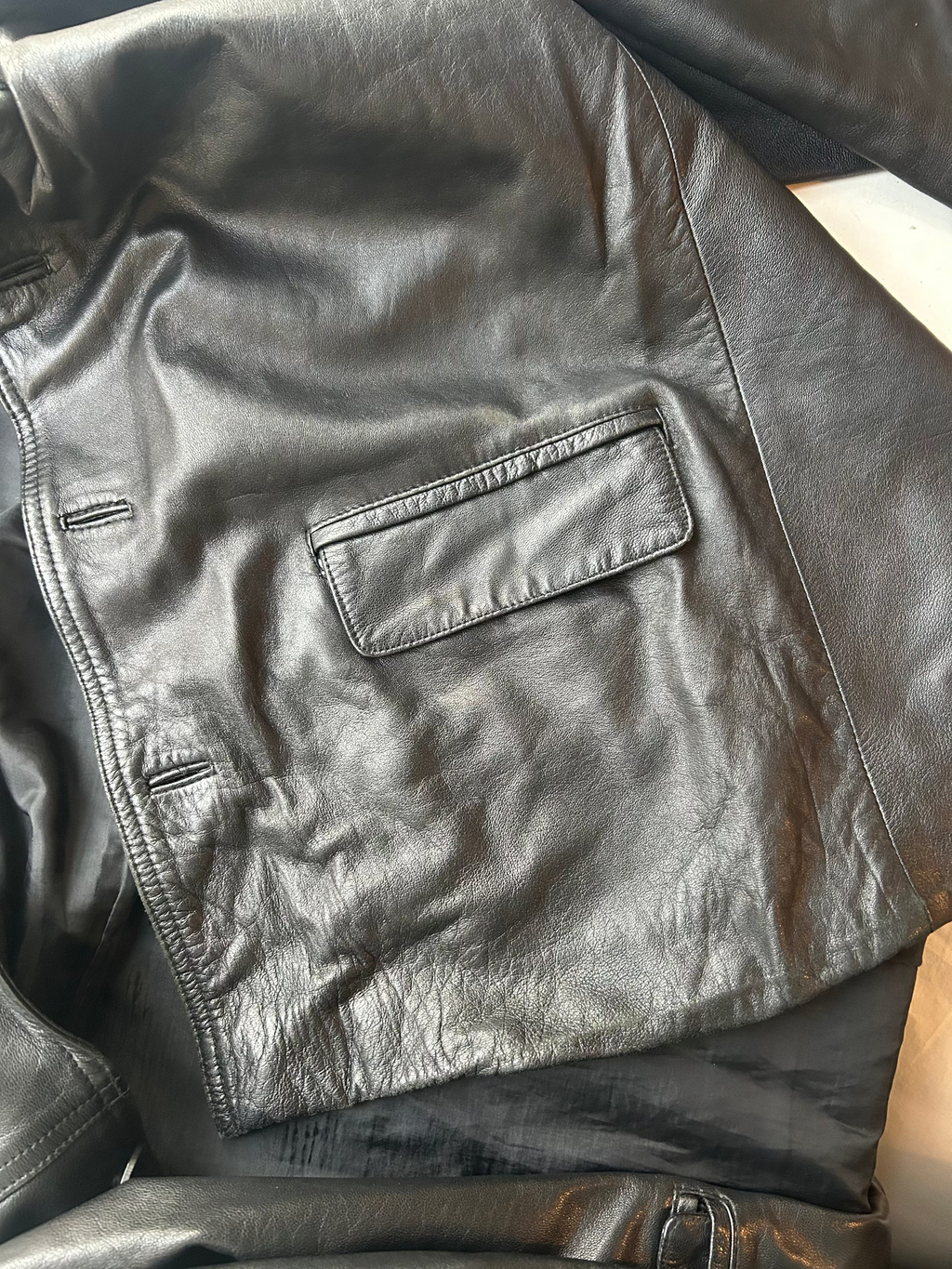 leather jacket