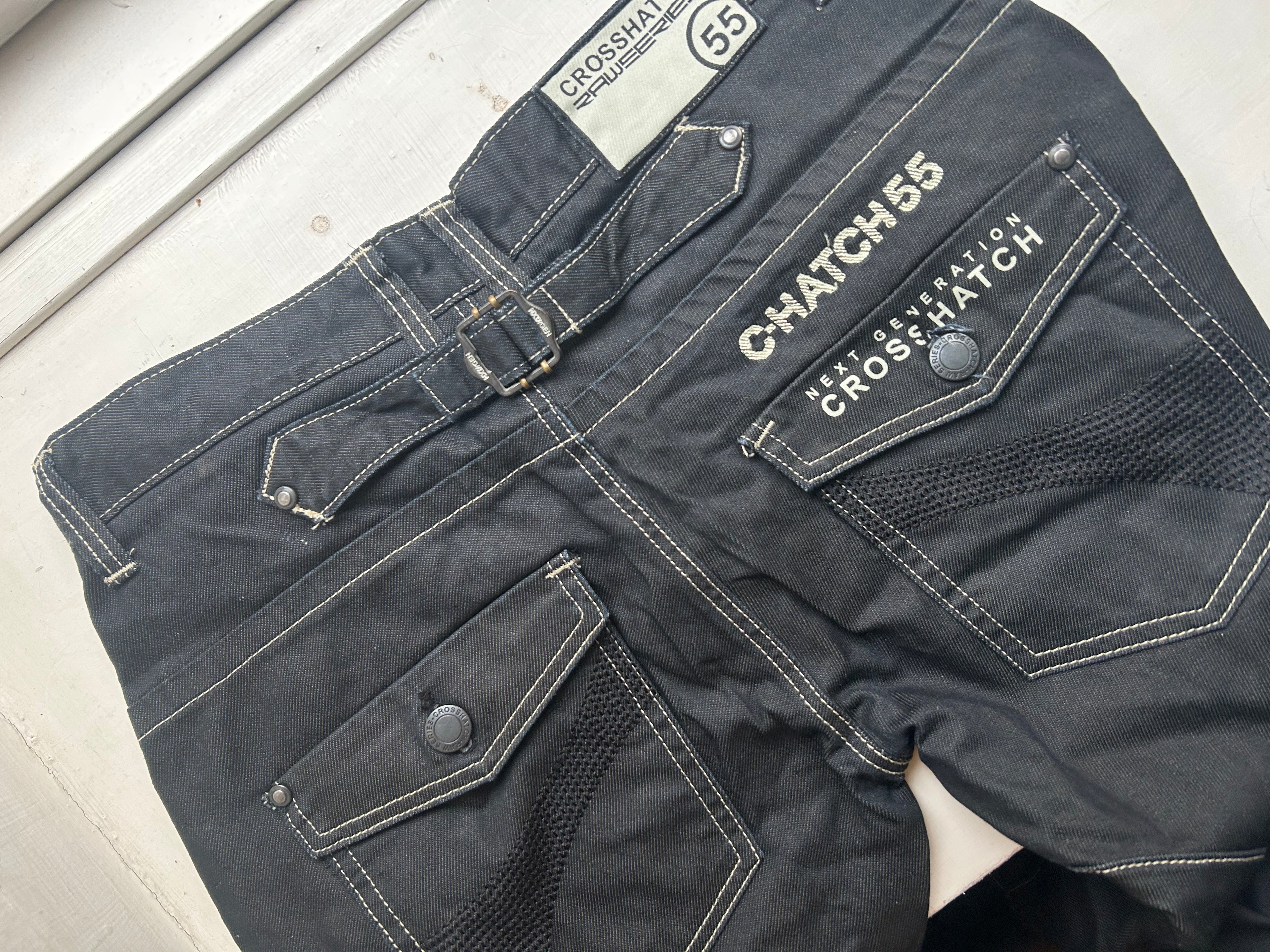 biker jeans