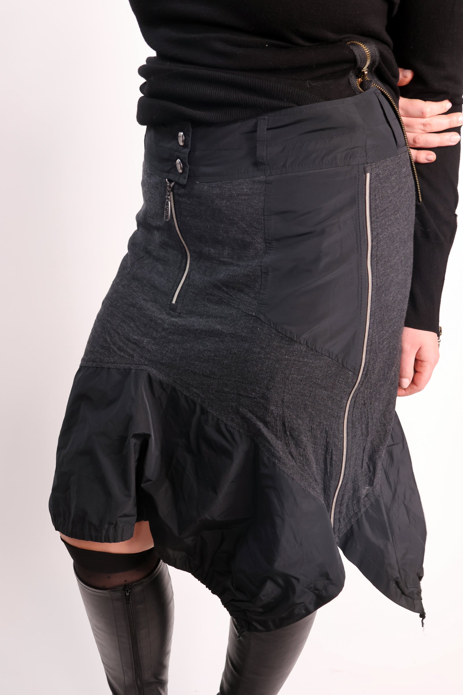 zipper skirt