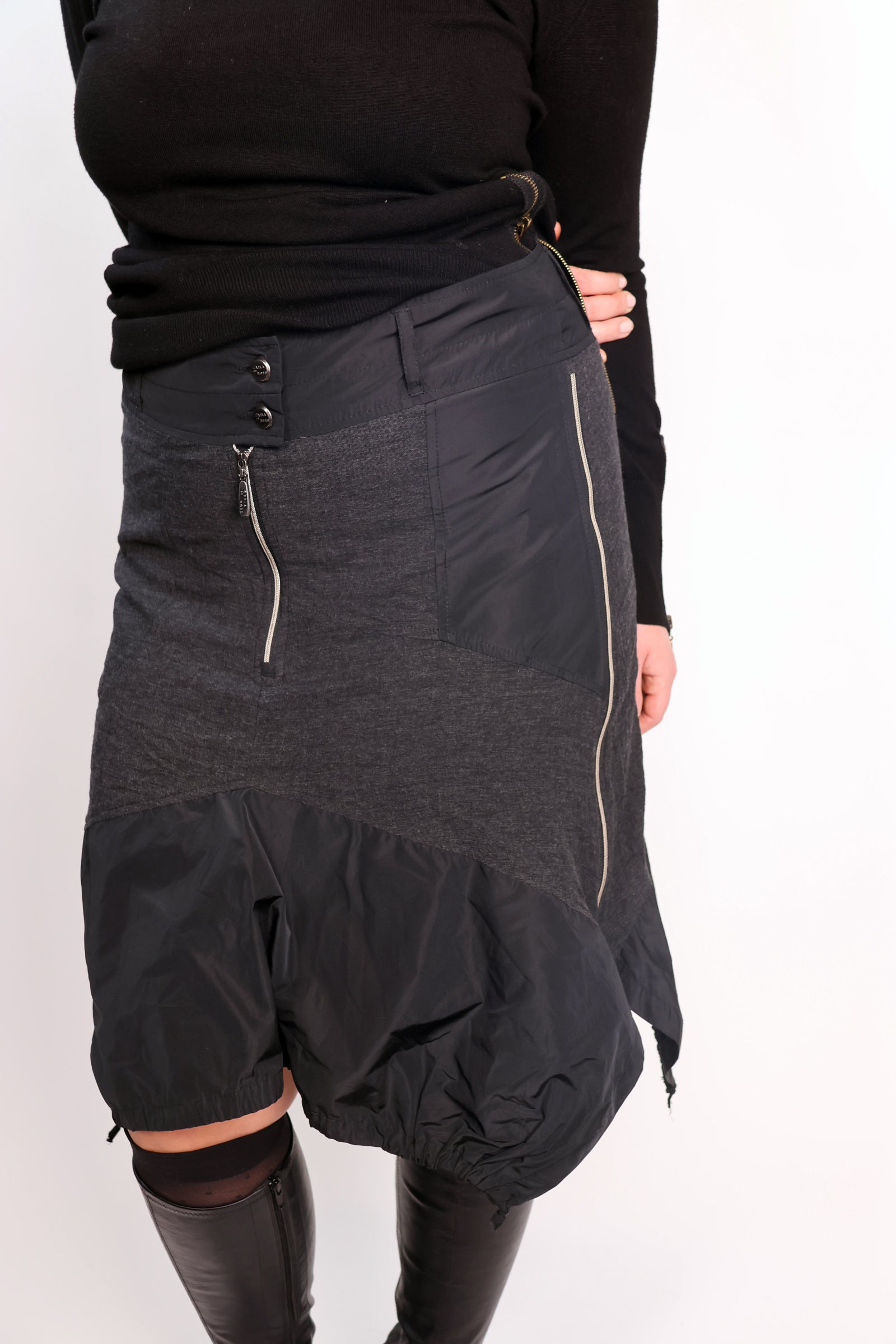 zipper skirt