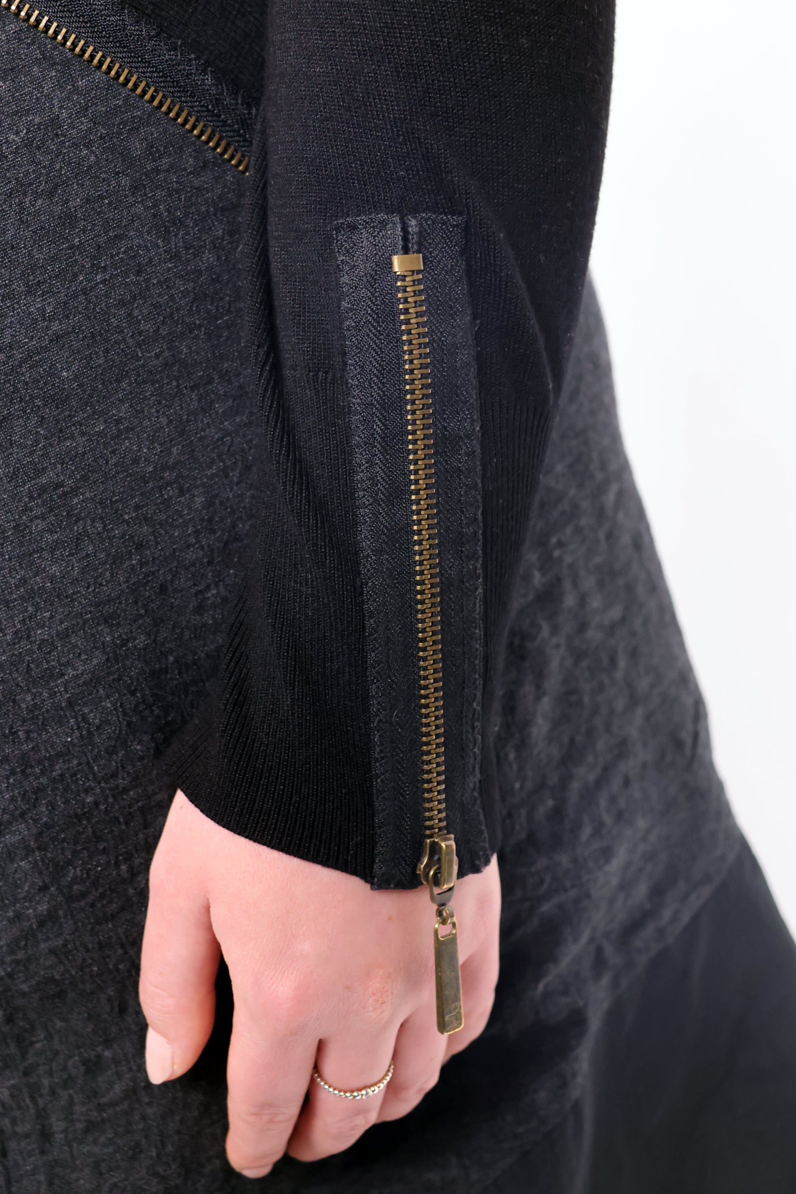 zipper sweater